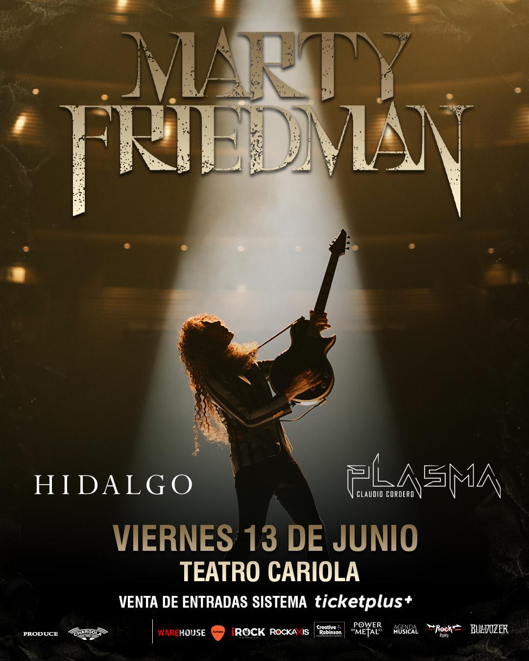 Marty Friedman en Chile: Se confirman artistas invitados